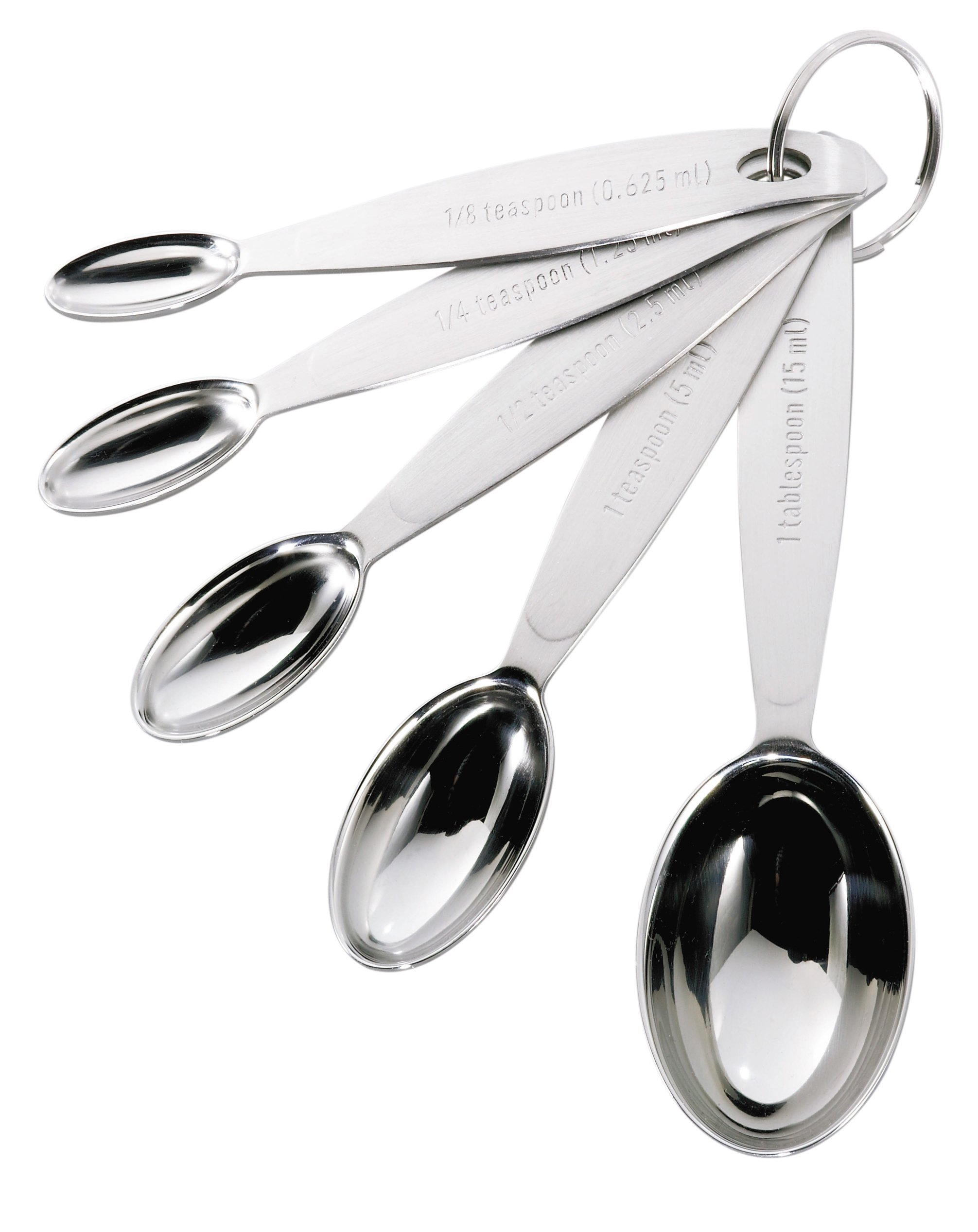 Amazon.com: Cuisipro Stainless Steel Measuring Spoon Set